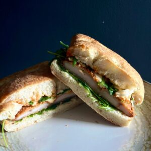 FOCCACIA COTOLETTA DI POLLO